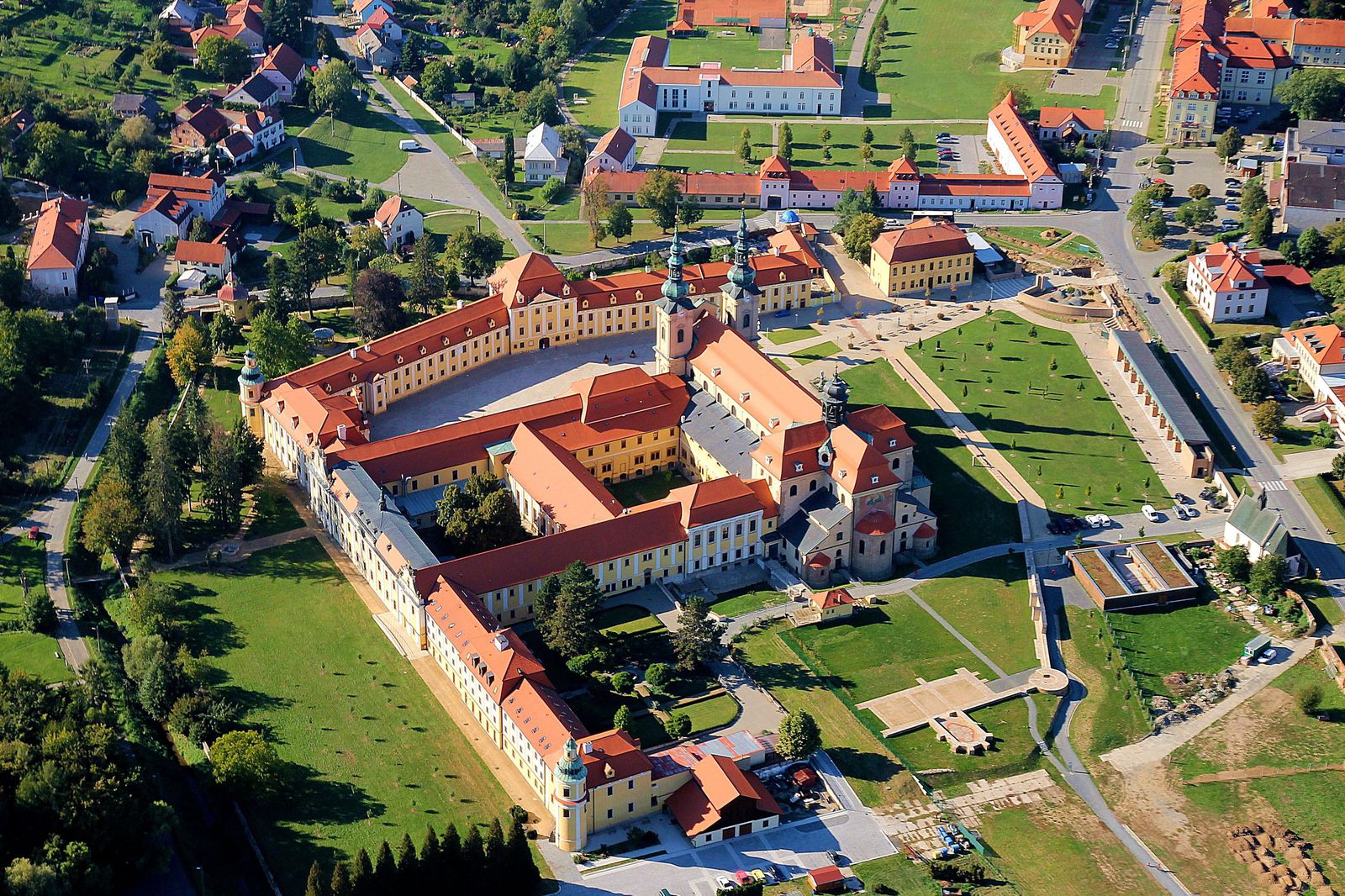 areál kláštera Velehrad